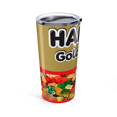 Gummibears Inspired 20oz Travel Coffee tumbler Mug with straw