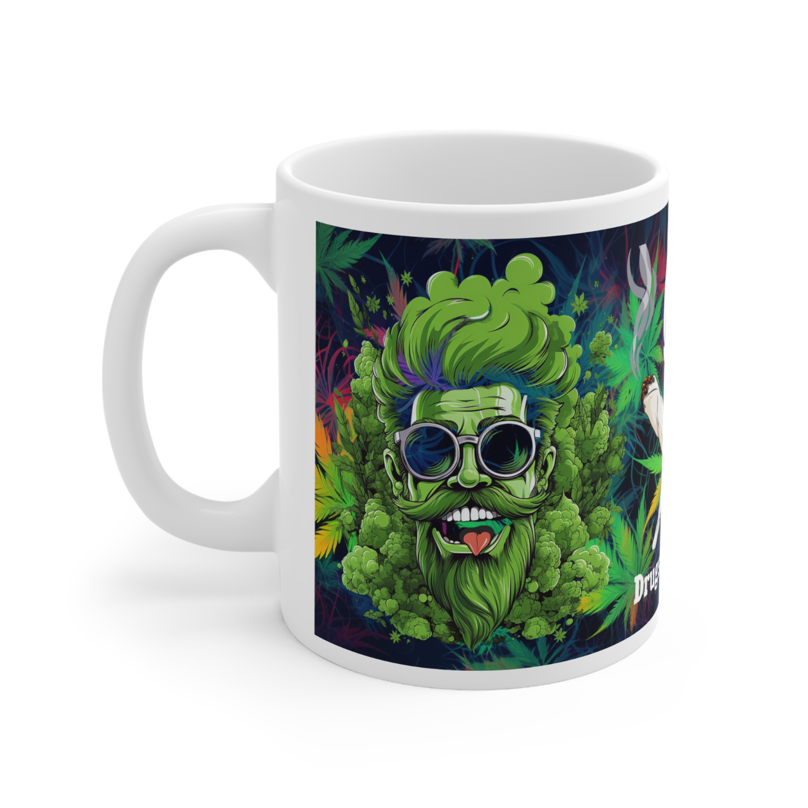 Weed Stoner Splif Coffee Mug Cannabis 420 Gift Funny Smoker THC 33 designs