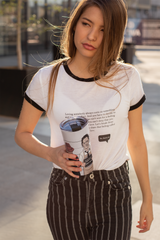 20oz Horror Mugshot Tumbler – “Usual Suspects” Slasher Lineup Cup w/ Straw & Lid