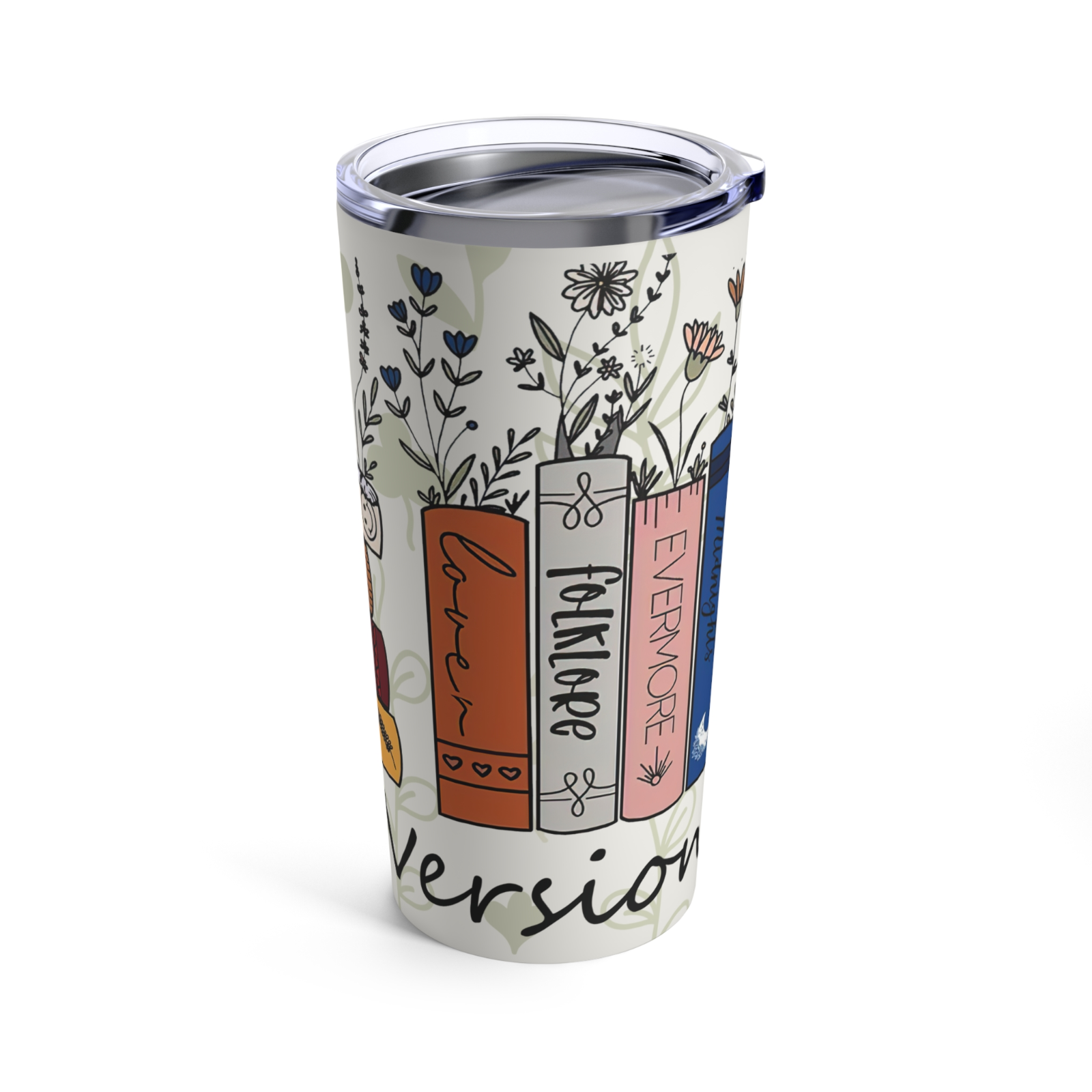 Taylor Swift Music Lover Travel Coffee Mug Tumbler with Straw