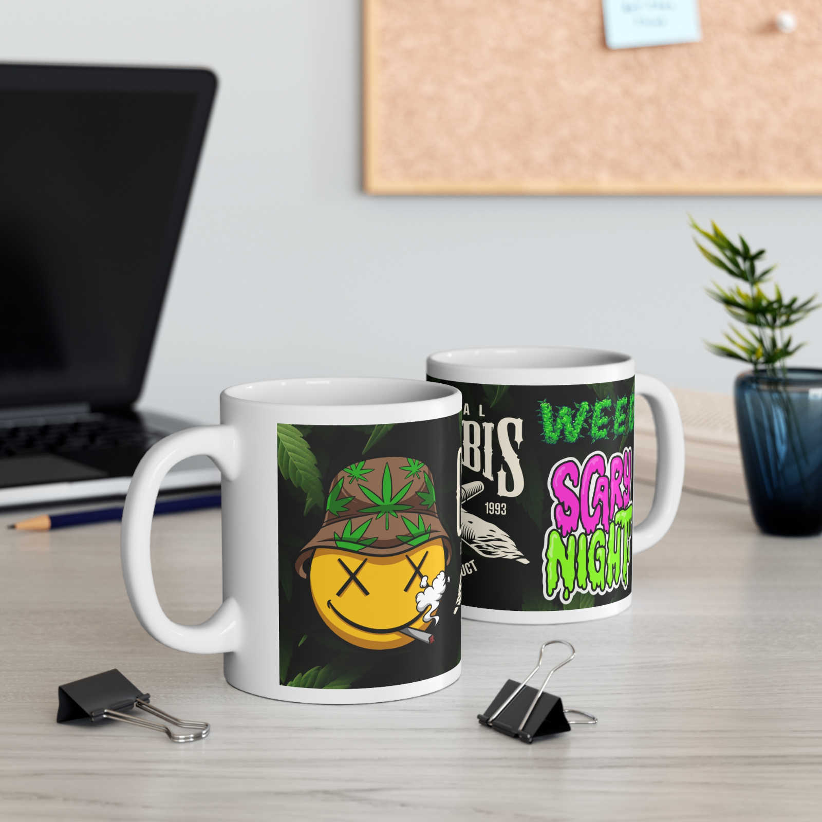 Weed Stoner Splif Coffee Mug Cannabis 420 Gift Funny Smoker THC 33 designs