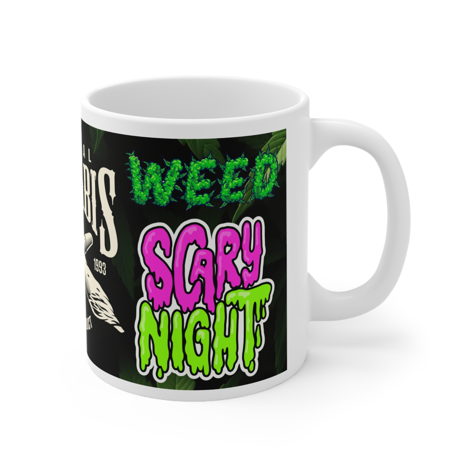 Weed Stoner Splif Coffee Mug Cannabis 420 Gift Funny Smoker THC 33 designs