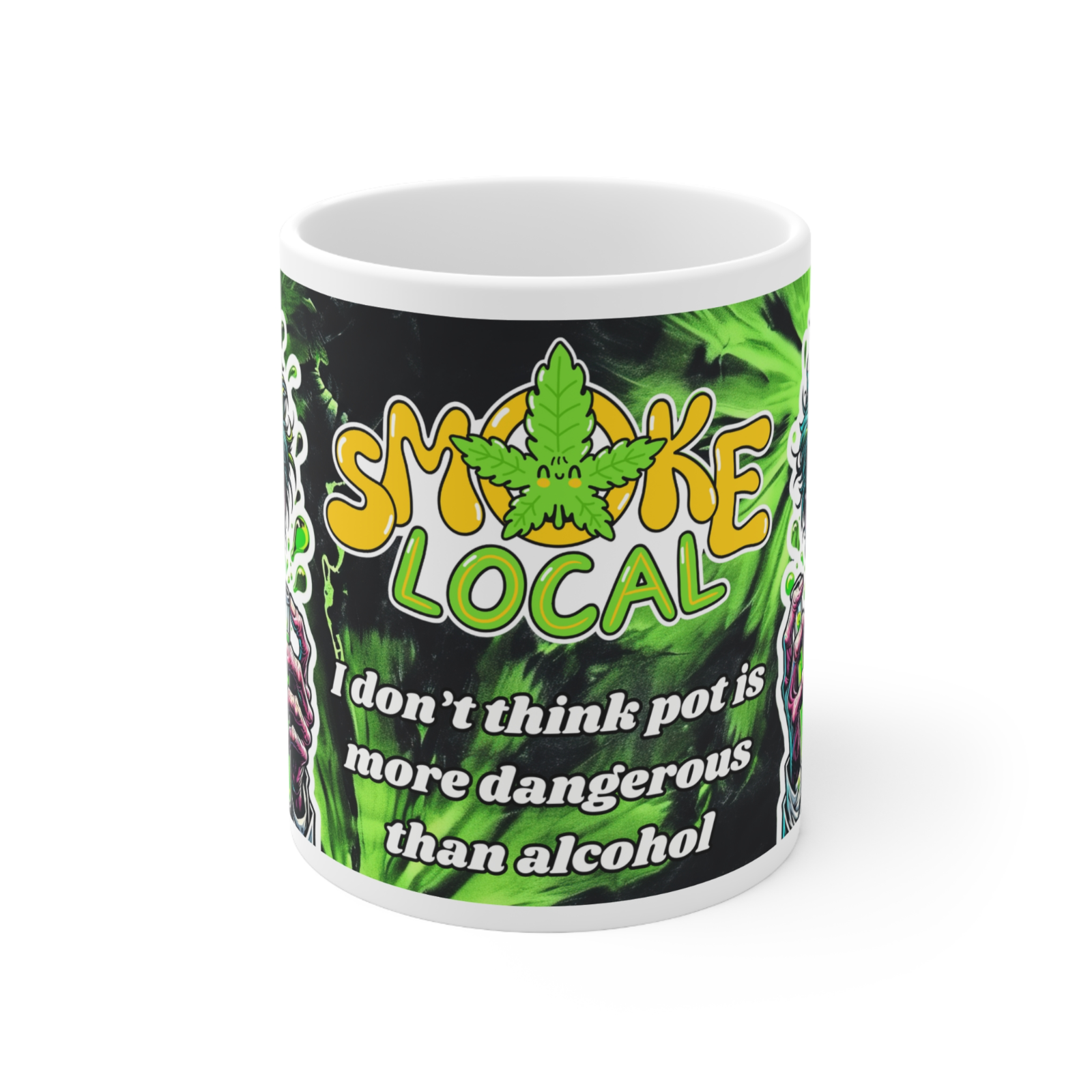 Weed Stoner Splif Coffee Mug Cannabis 420 Gift Funny Smoker THC 33 designs