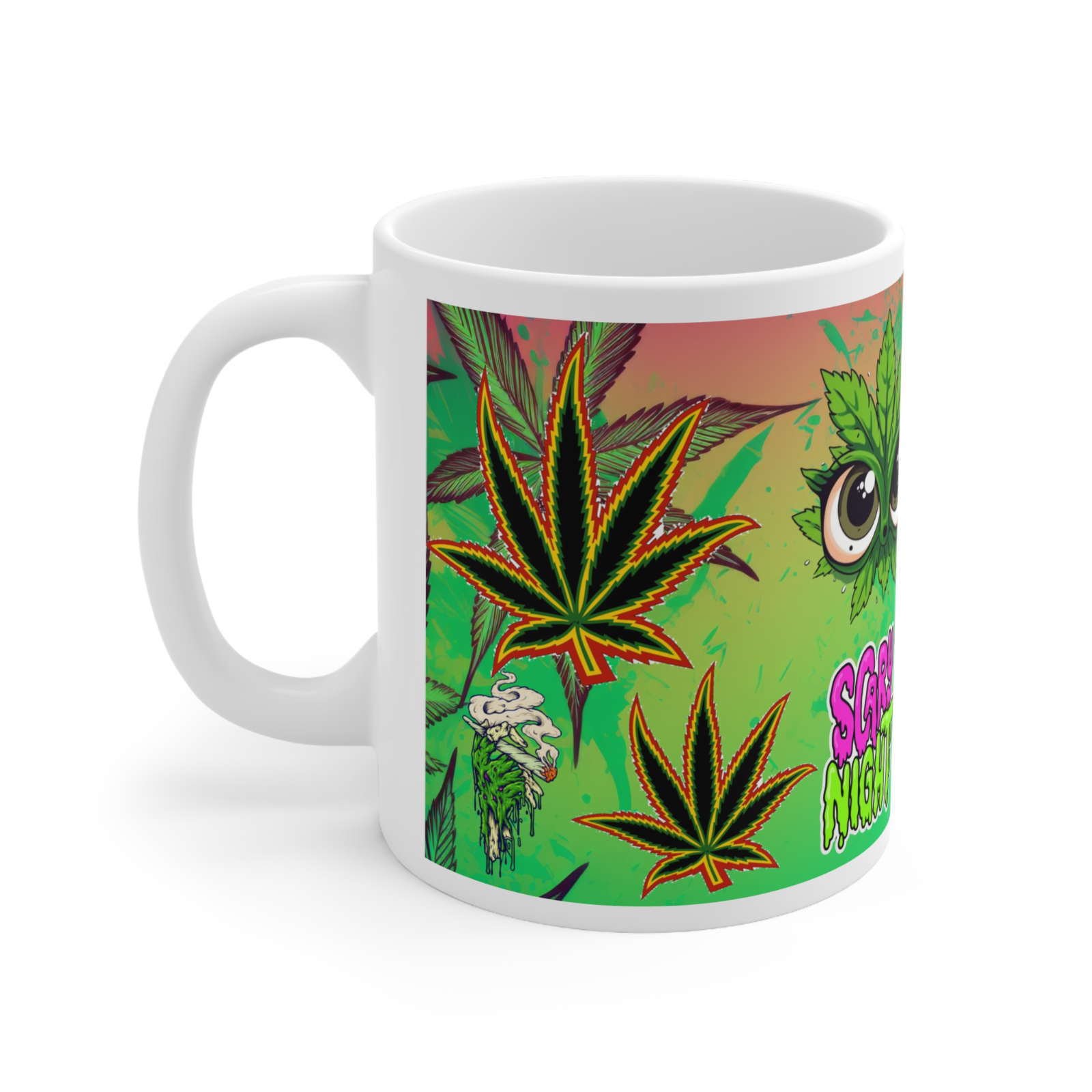 Weed Stoner Splif Coffee Mug Cannabis 420 Gift Funny Smoker THC 33 designs