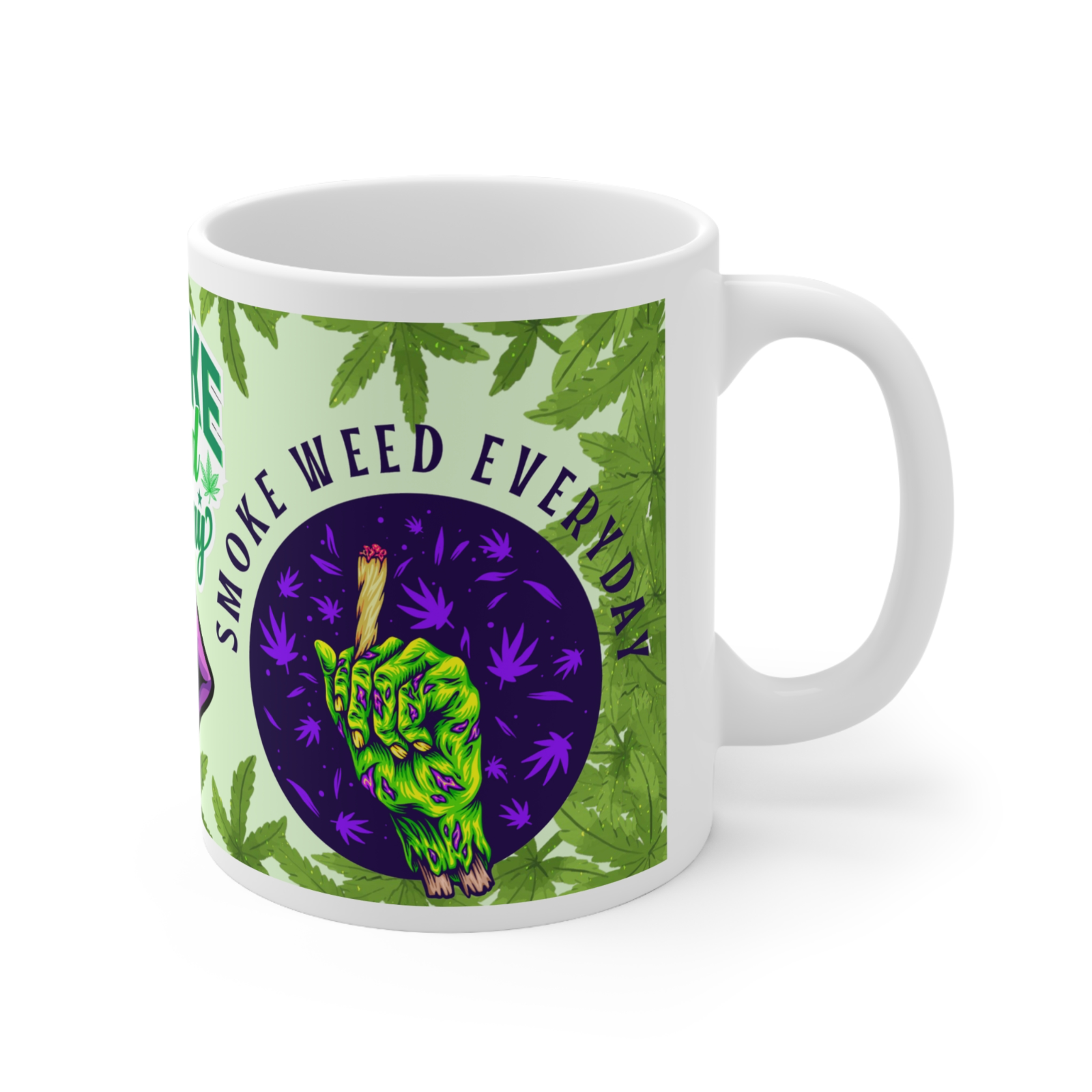 Weed Stoner Splif Coffee Mug Cannabis 420 Gift Funny Smoker THC 33 designs