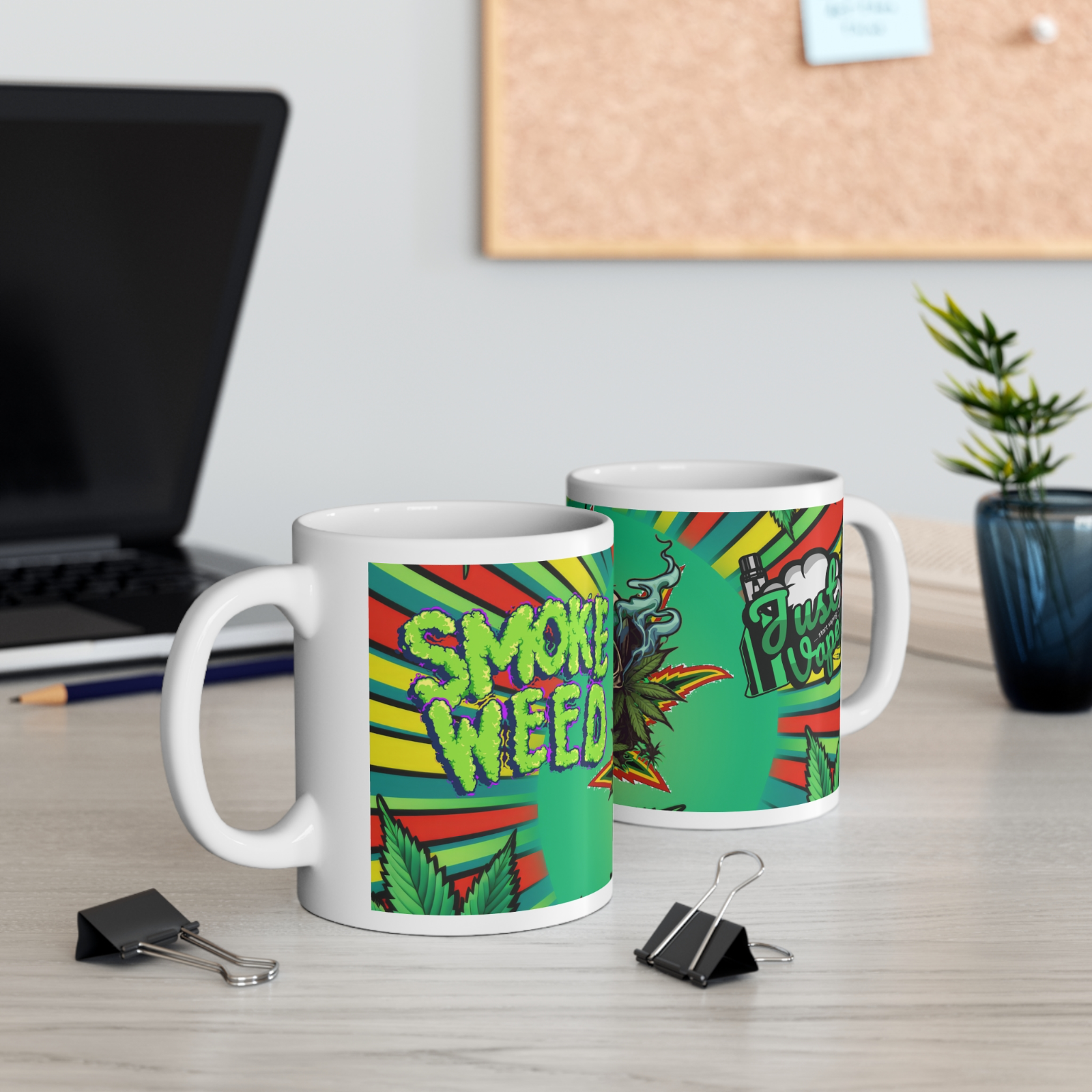 Weed Stoner Splif Coffee Mug Cannabis 420 Gift Funny Smoker THC 33 designs