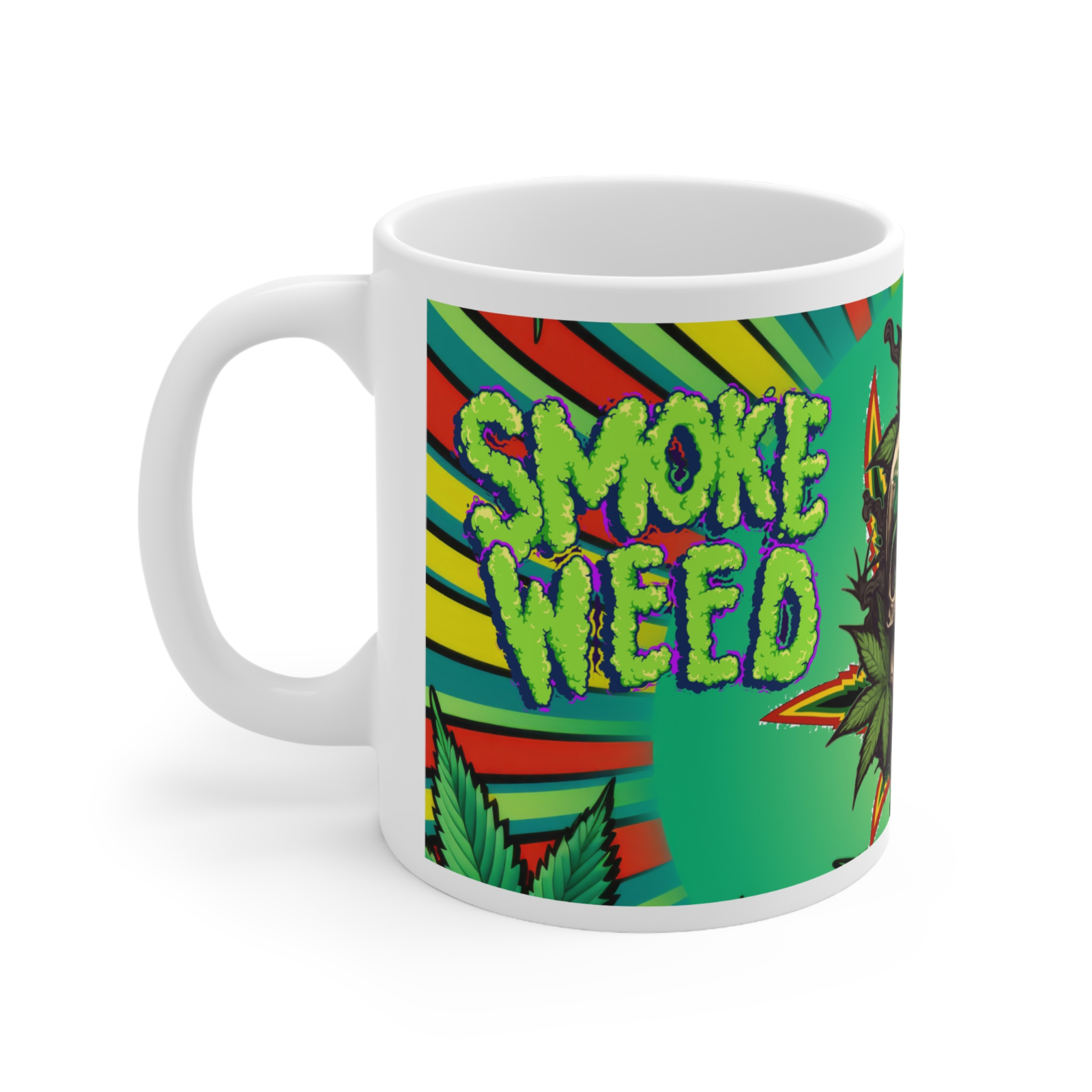 Weed Stoner Splif Coffee Mug Cannabis 420 Gift Funny Smoker THC 33 designs