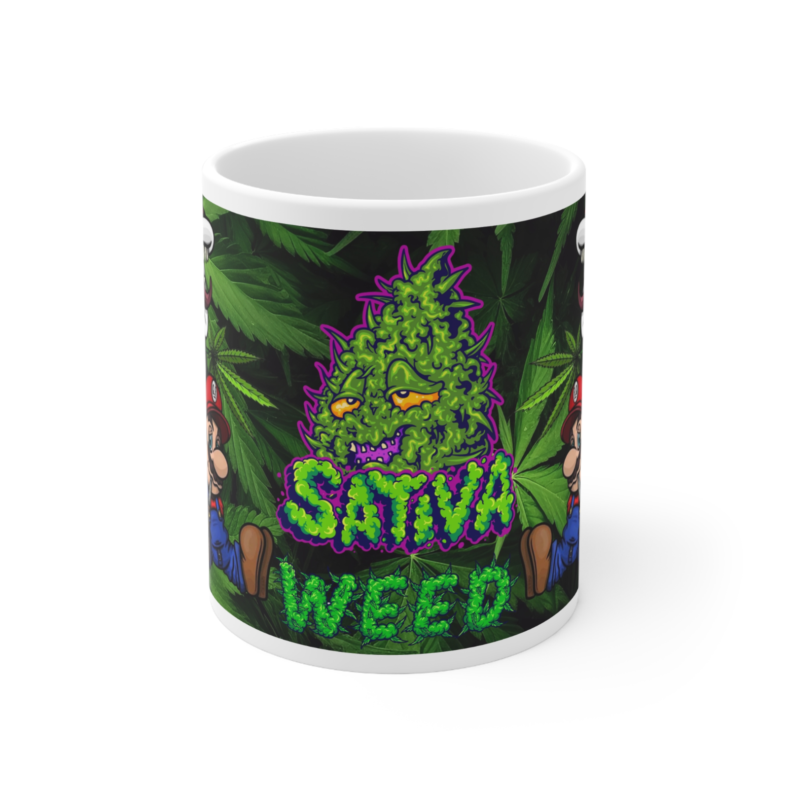 Weed Stoner Splif Coffee Mug Cannabis 420 Gift Funny Smoker THC 33 designs