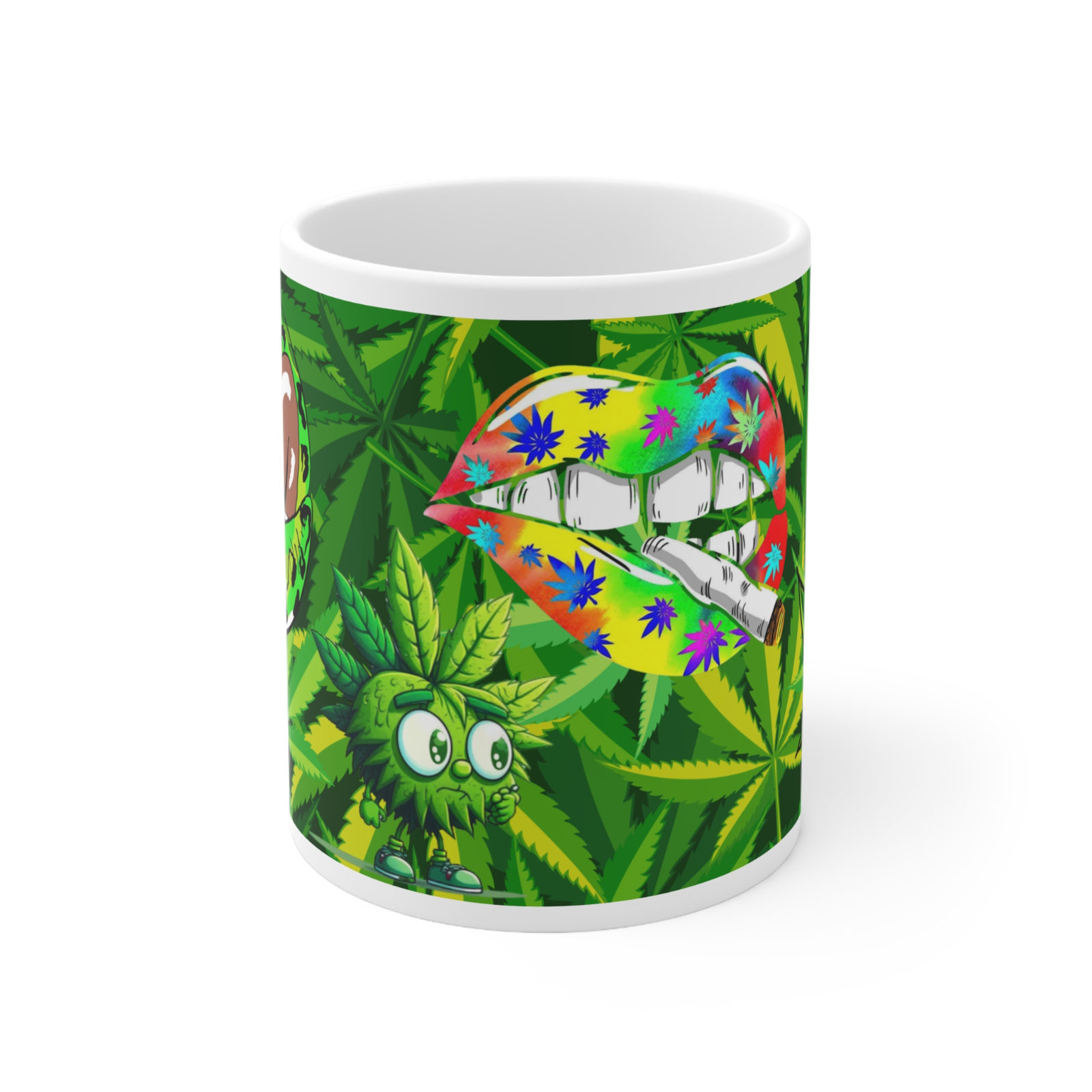 Weed Stoner Splif Coffee Mug Cannabis 420 Gift Funny Smoker THC 33 designs