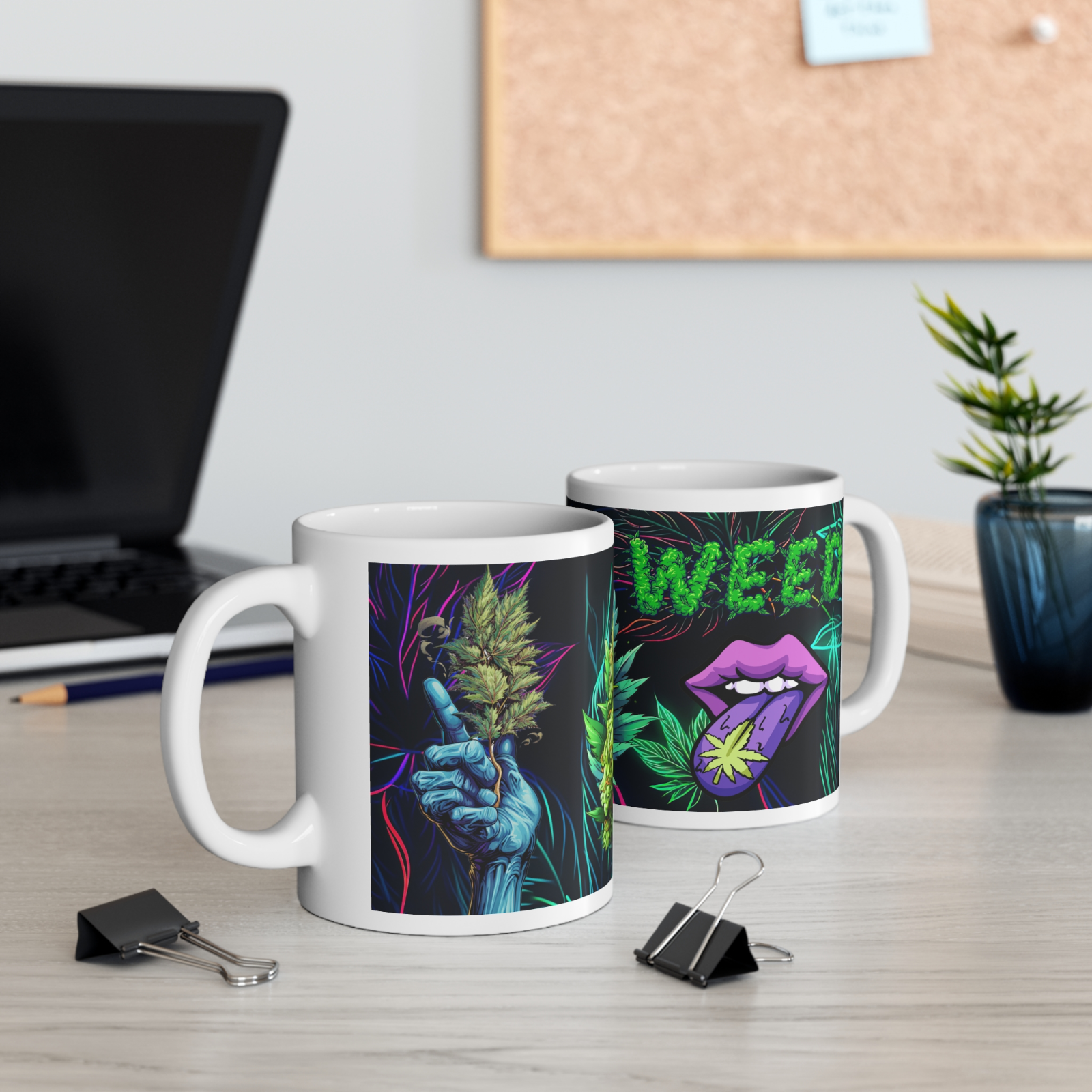 Weed Stoner Splif Coffee Mug Cannabis 420 Gift Funny Smoker THC 33 designs