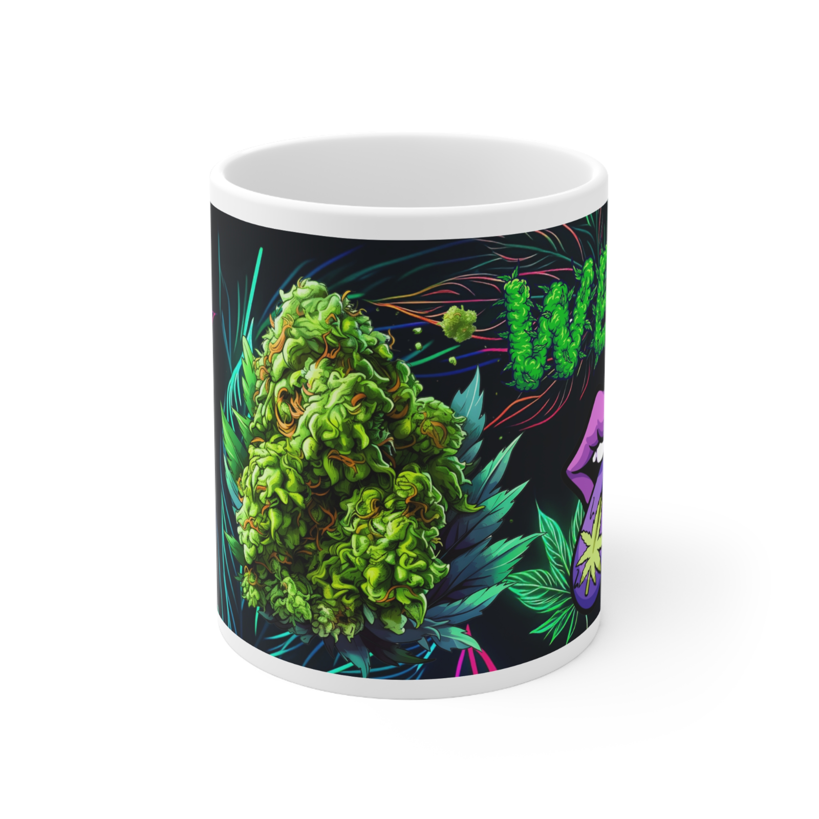 Weed Stoner Splif Coffee Mug Cannabis 420 Gift Funny Smoker THC 33 designs