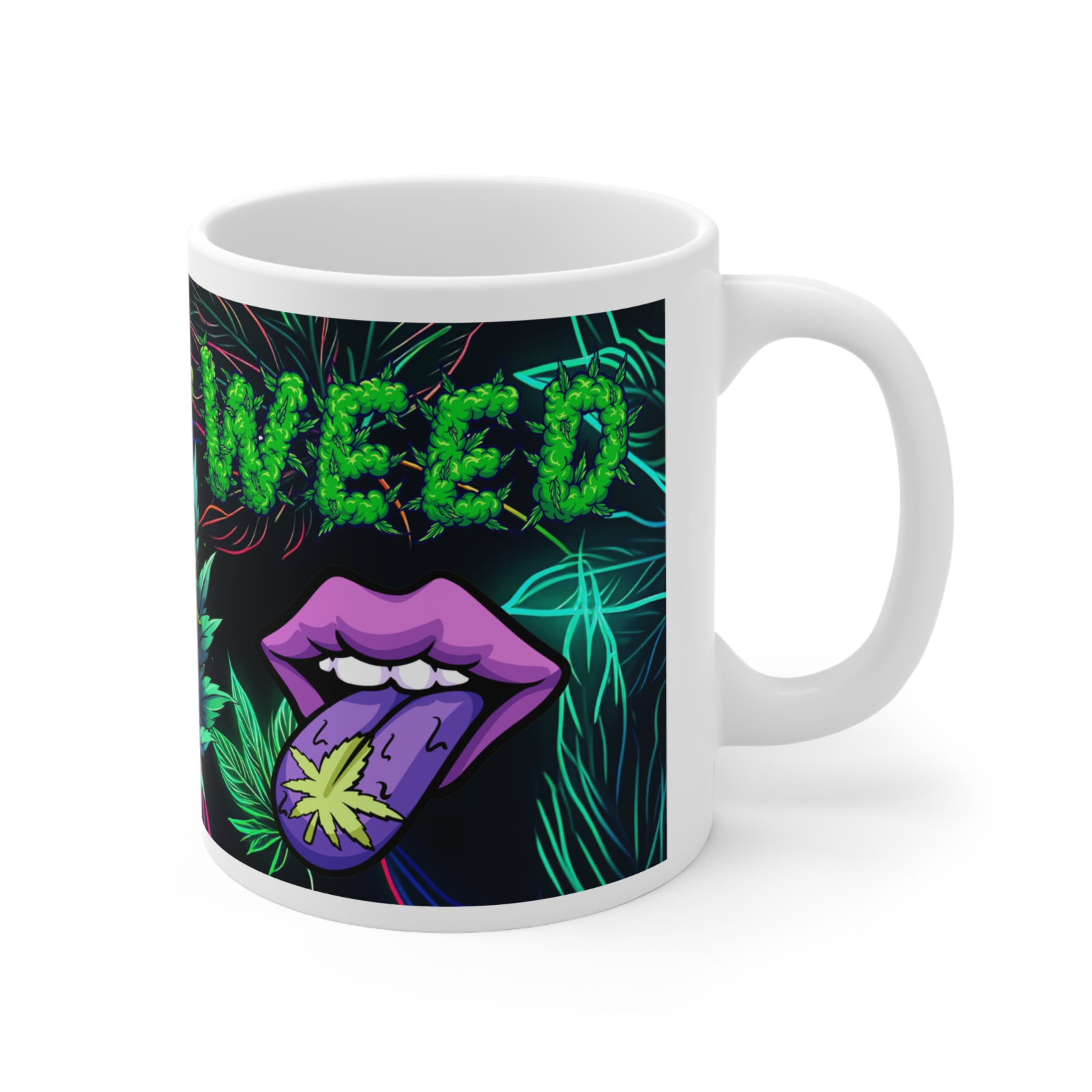Weed Stoner Splif Coffee Mug Cannabis 420 Gift Funny Smoker THC 33 designs