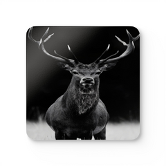 4 Set Majestic Animals Coaster - Wild Animal Safari Forest Dad Gift