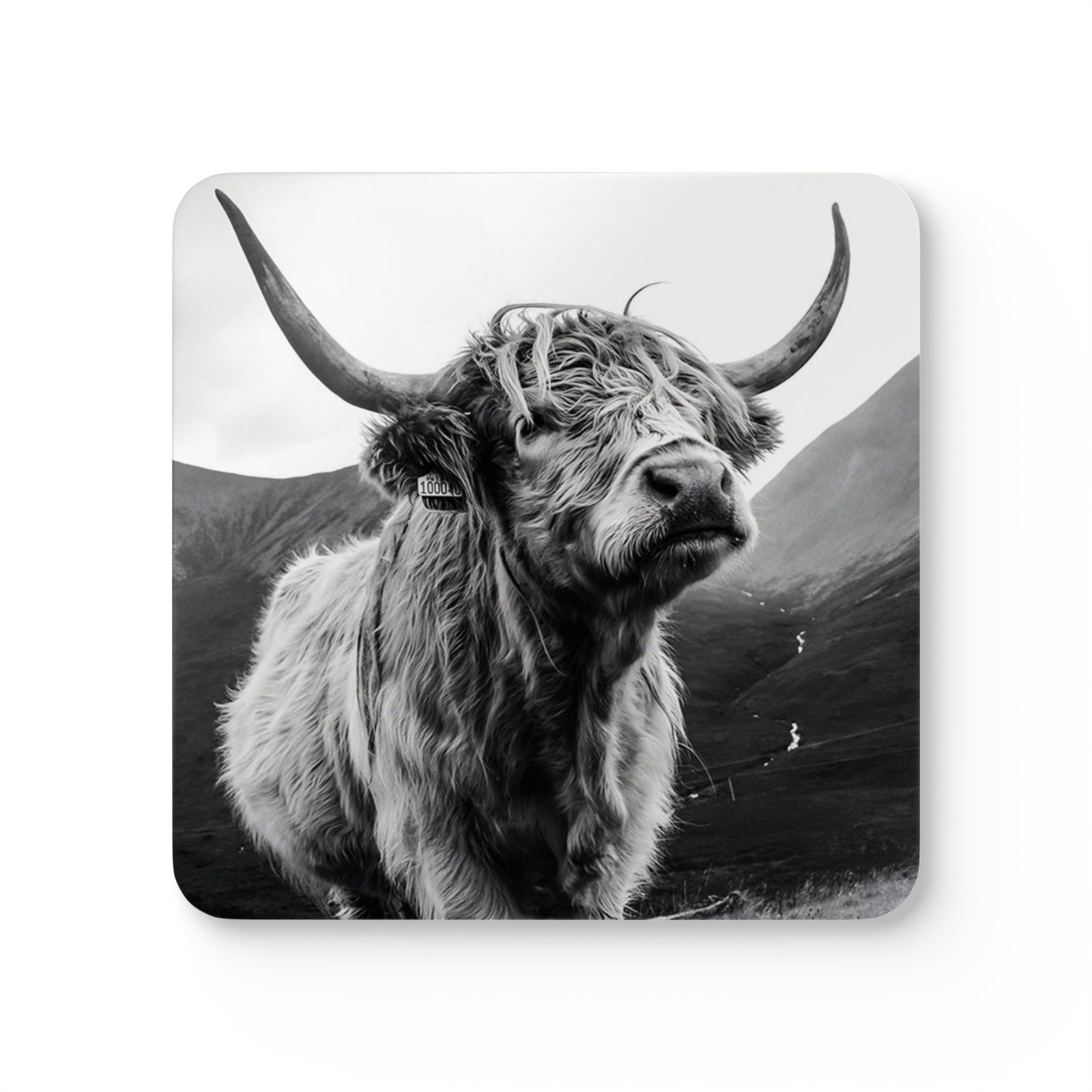 4 Set Majestic Animals Coaster - Wild Animal Safari Forest Dad Gift