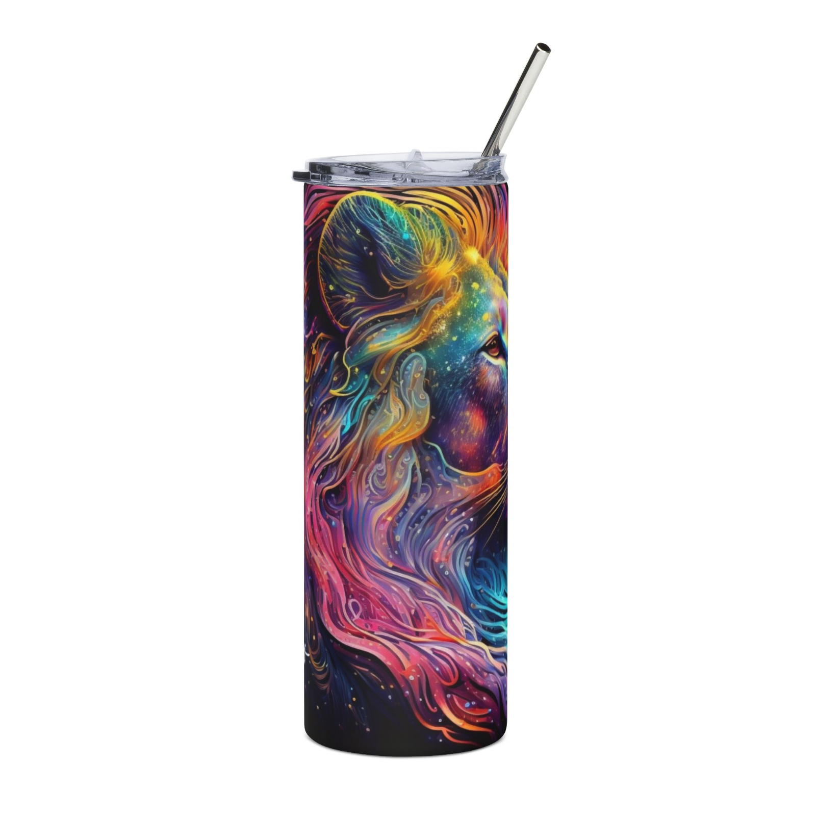 20oz Zodiac Skinny Tumbler Insulated Stainless Steel – Astrology Gift Cup,