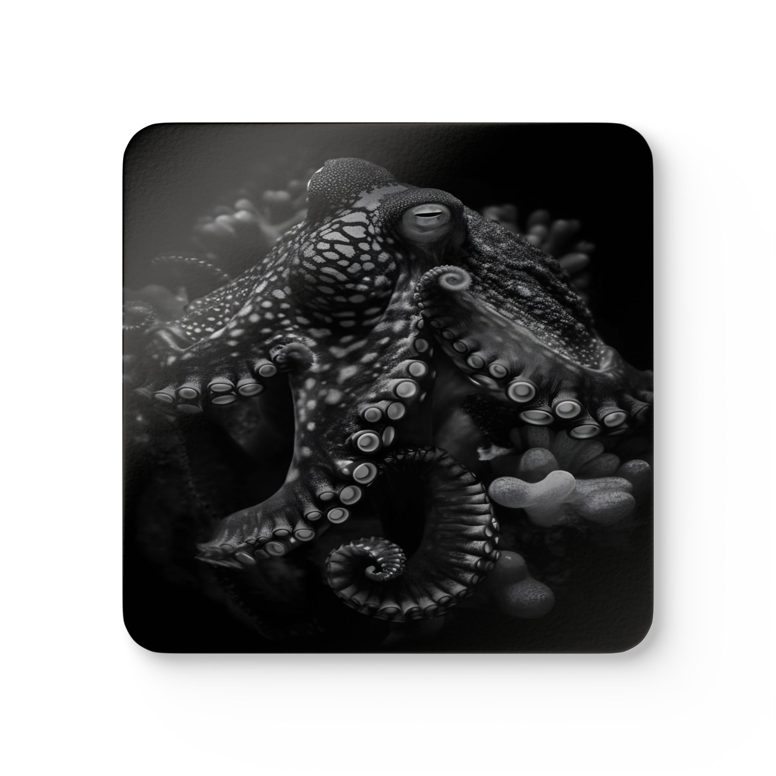 4 Set Majestic Animals Coaster - Wild Animal Safari Forest Dad Gift