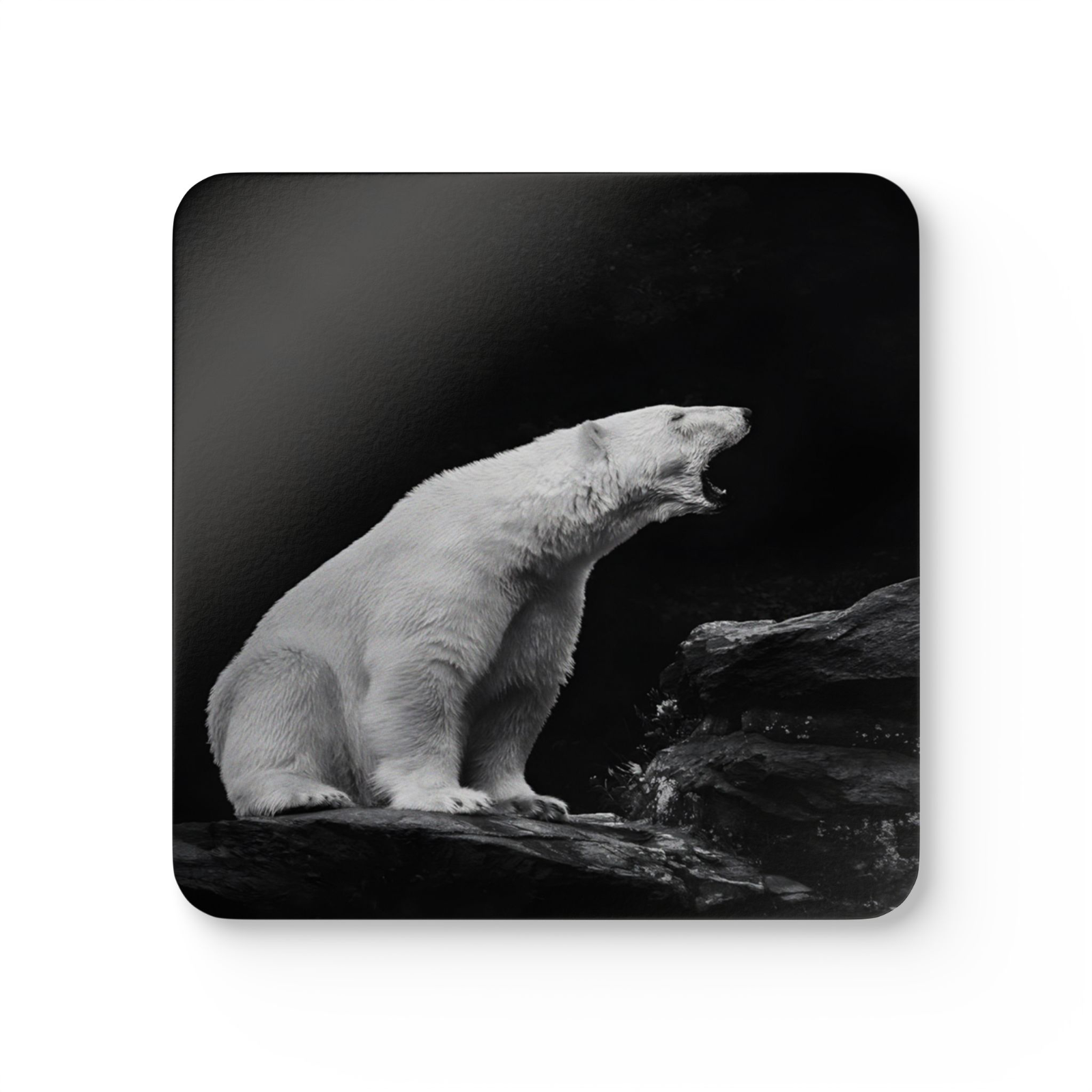 4 Set Majestic Animals Coaster - Wild Animal Safari Forest Dad Gift