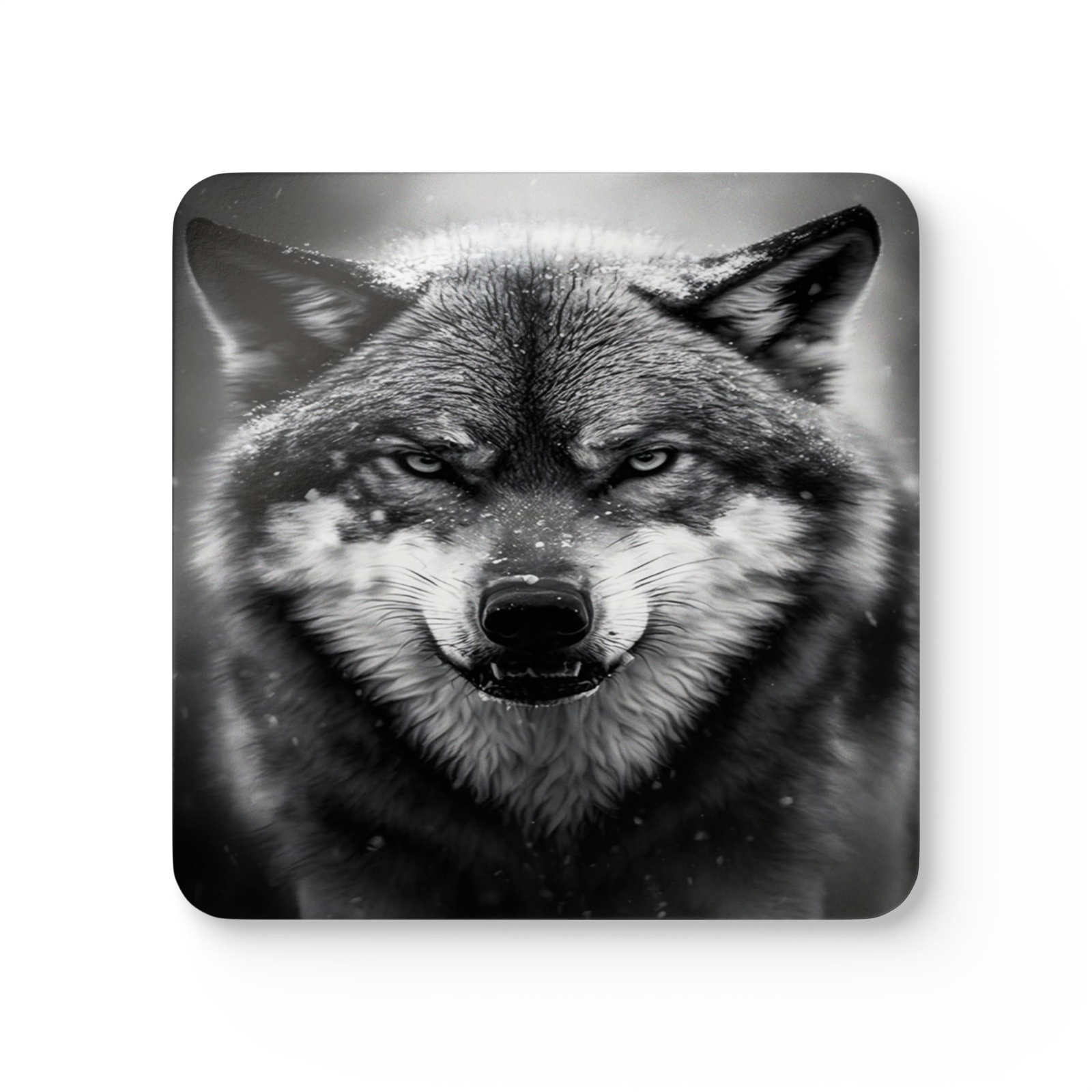 4 Set Majestic Animals Coaster - Wild Animal Safari Forest Dad Gift