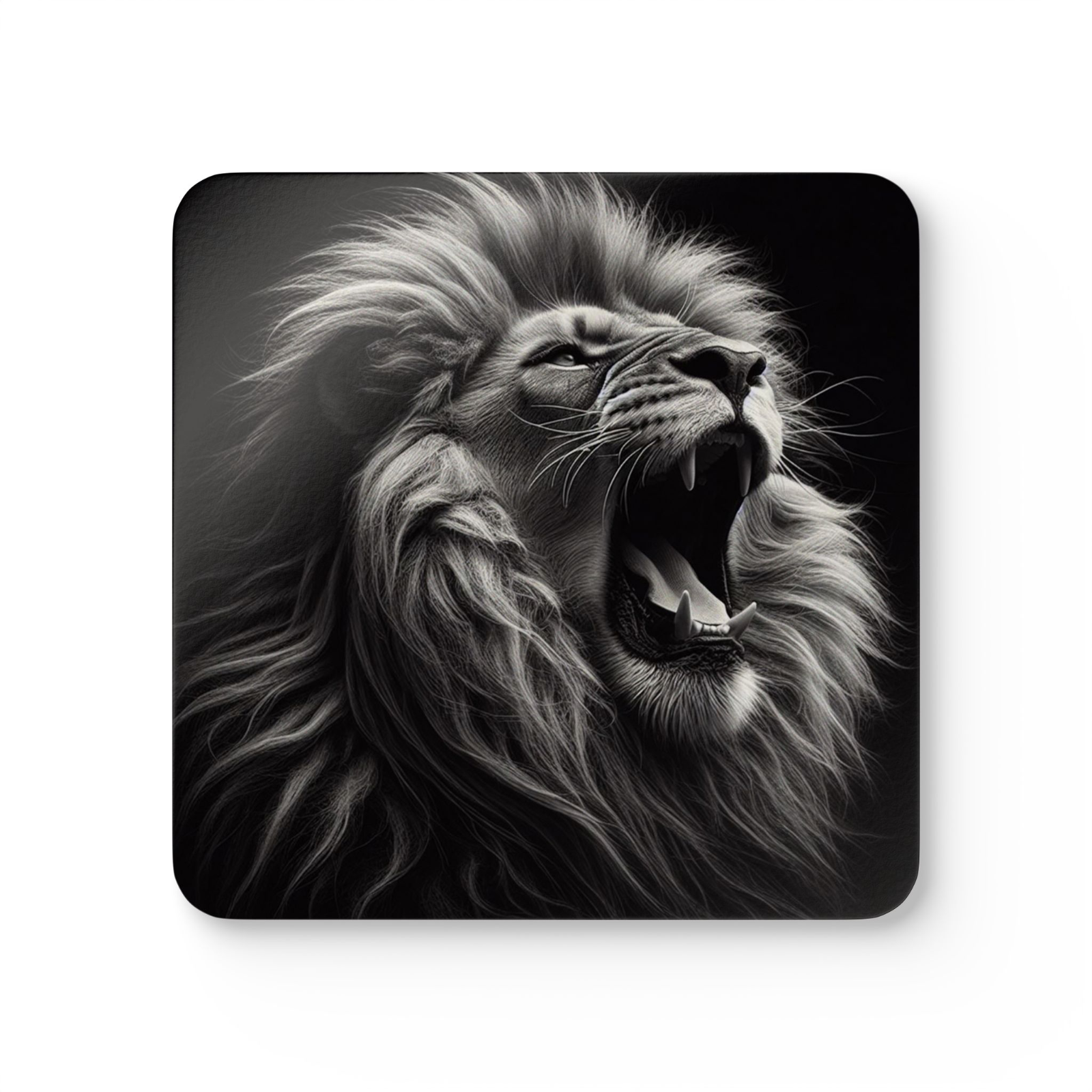 4 Set Majestic Animals Coaster - Wild Animal Safari Forest Dad Gift