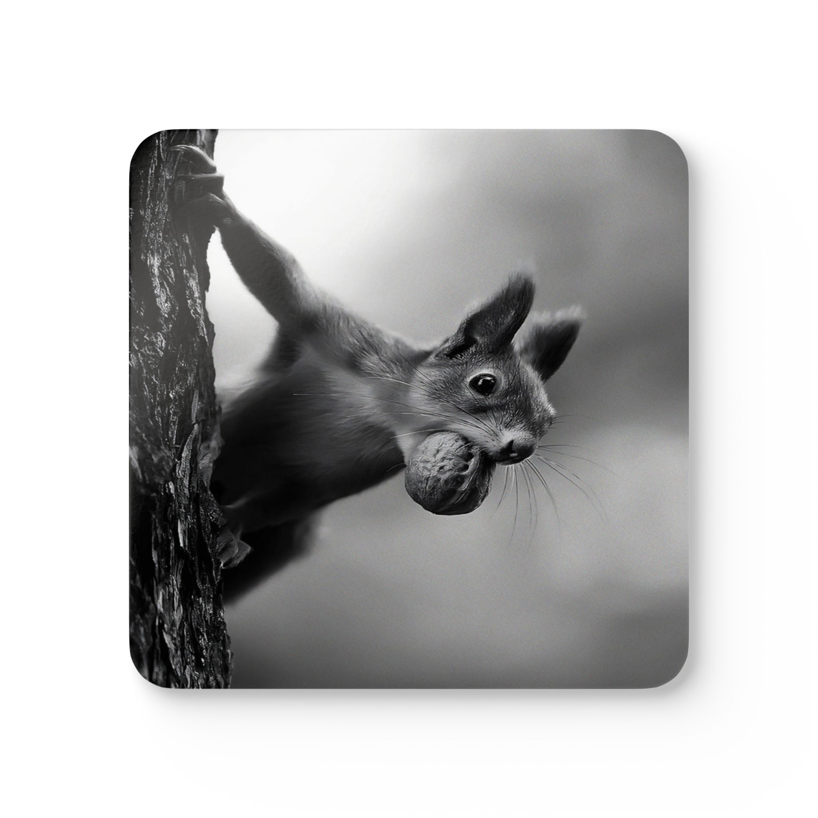 4 Set Majestic Animals Coaster - Wild Animal Safari Forest Dad Gift