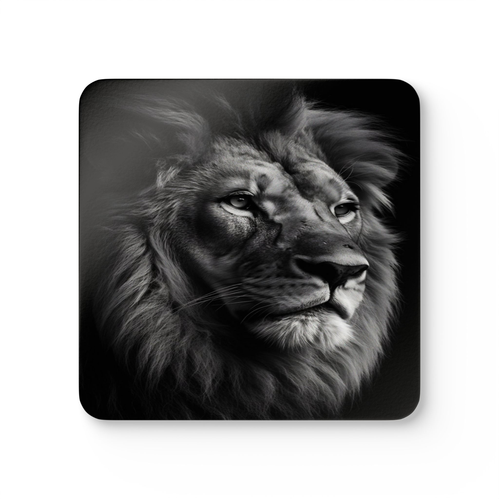 4 Set Majestic Animals Coaster - Wild Animal Safari Forest Dad Gift