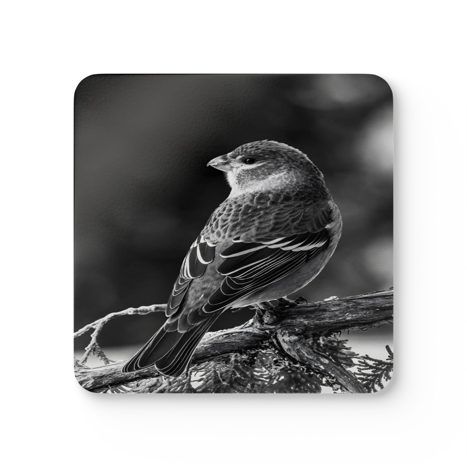 4 Set Majestic Animals Coaster - Wild Animal Safari Forest Dad Gift