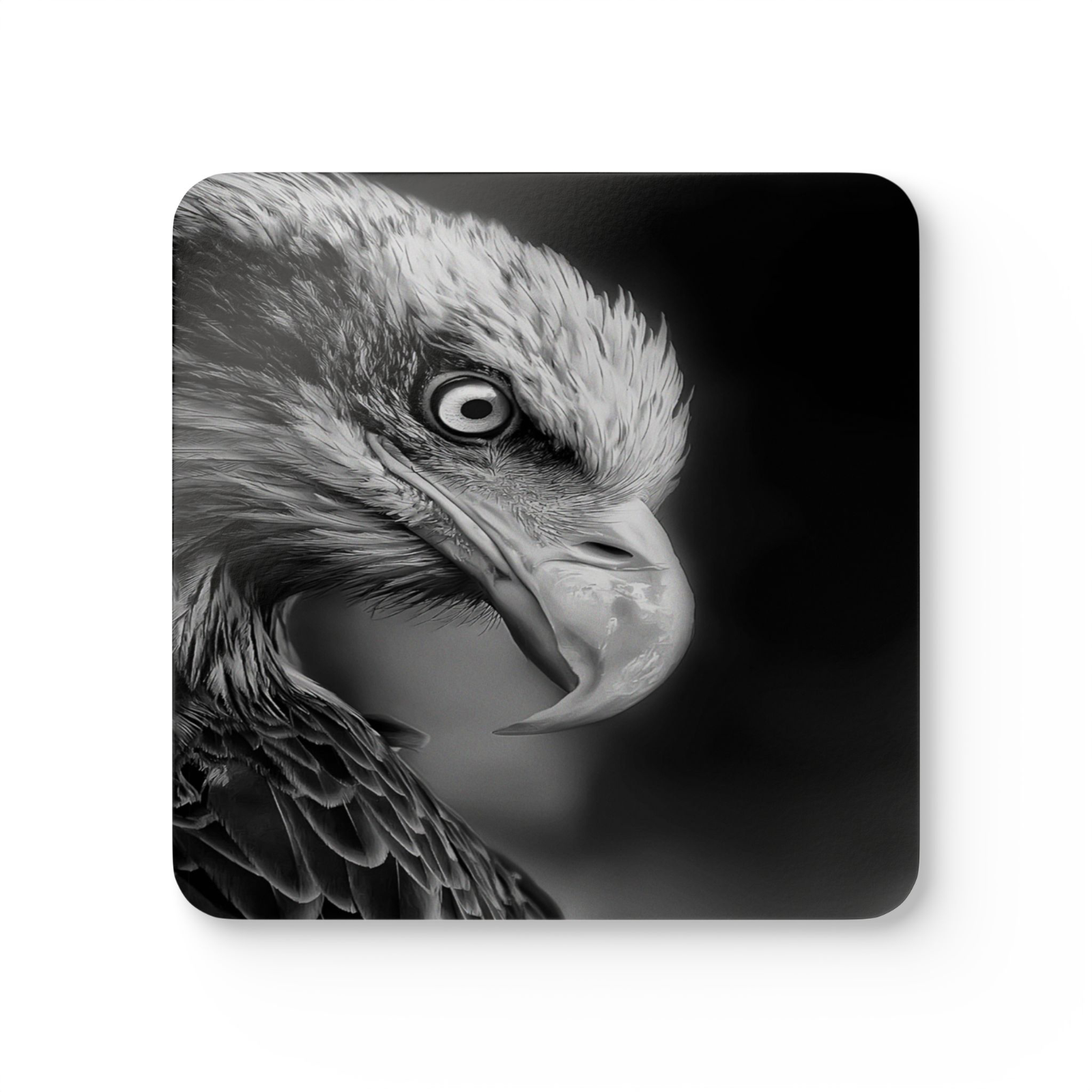 4 Set Majestic Animals Coaster - Wild Animal Safari Forest Dad Gift