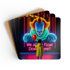 Set of 4 Halloween Coasters Gift Set Halloween Coasters Spooky Coaster Gift Set