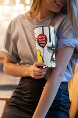 20oz Pennywise IT Horror Tumbler – “We All Float” Blood Splatter Clown Cup Gift