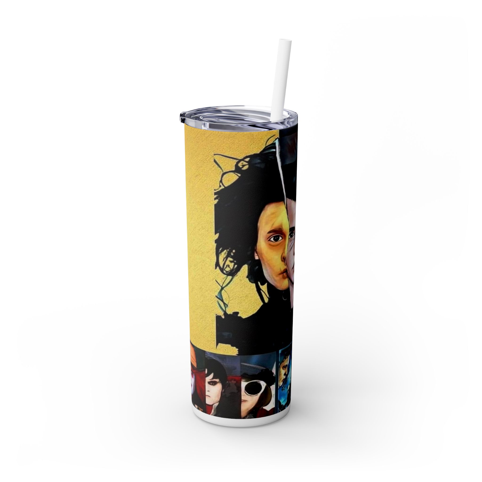 Pirates Johnny Depp 20oz Insulated HotCold Travel Coffee Mug Tumbler with Straw