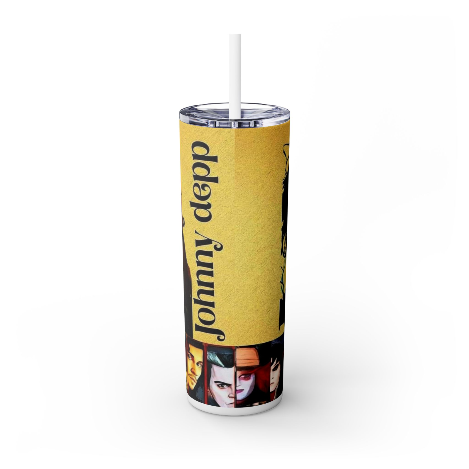 Pirates Johnny Depp 20oz Insulated HotCold Travel Coffee Mug Tumbler with Straw