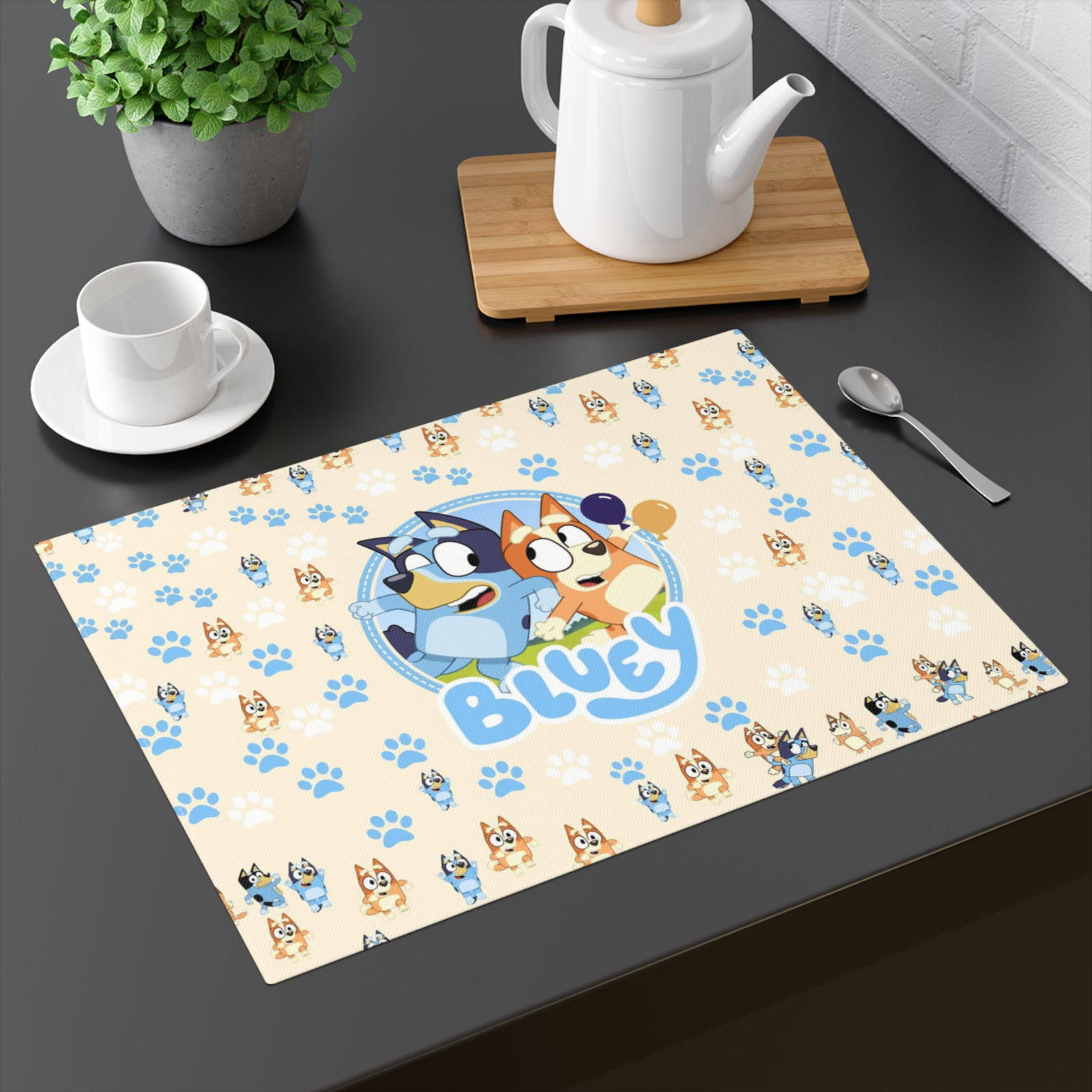 Placemat Easy Wipe Clean MDF Table Place Mat For Kids Children Boys and Girls