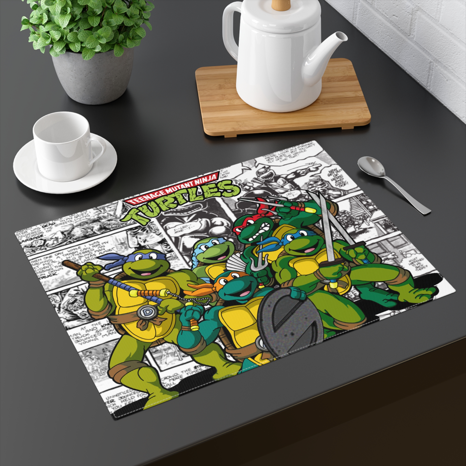 Placemat Easy Wipe Clean MDF Table Place Mat For Kids Children Boys and Girls