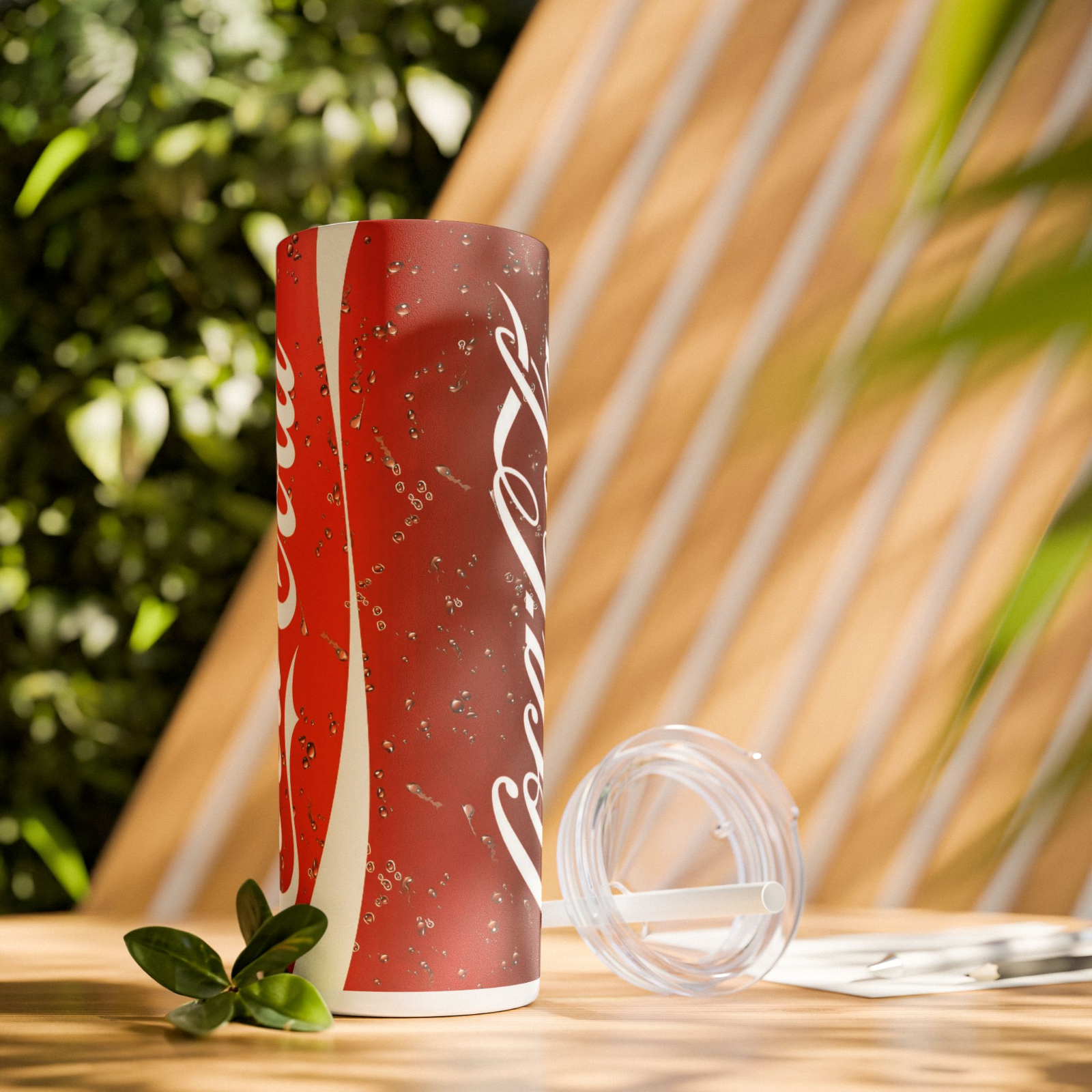 Cola Dr Pepper Fanta Sprite Fizzy Drinks 20oz Skinny Travel Tumbler With Lid