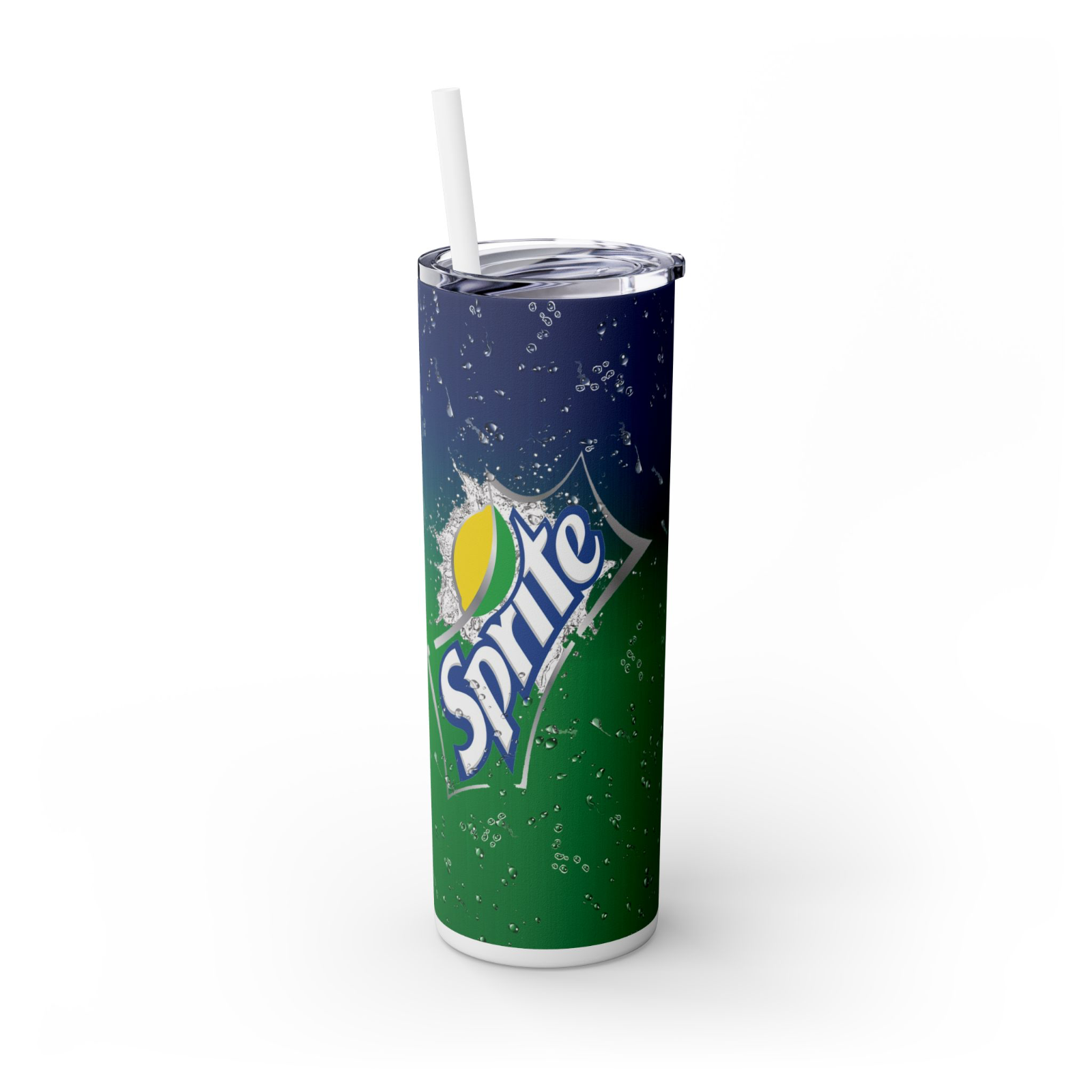 Cola Dr Pepper Fanta Sprite Fizzy Drinks 20oz Skinny Travel Tumbler With Lid