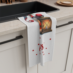 Merry Gnome Christmas Towel – Festive Holiday Kitchen Decor