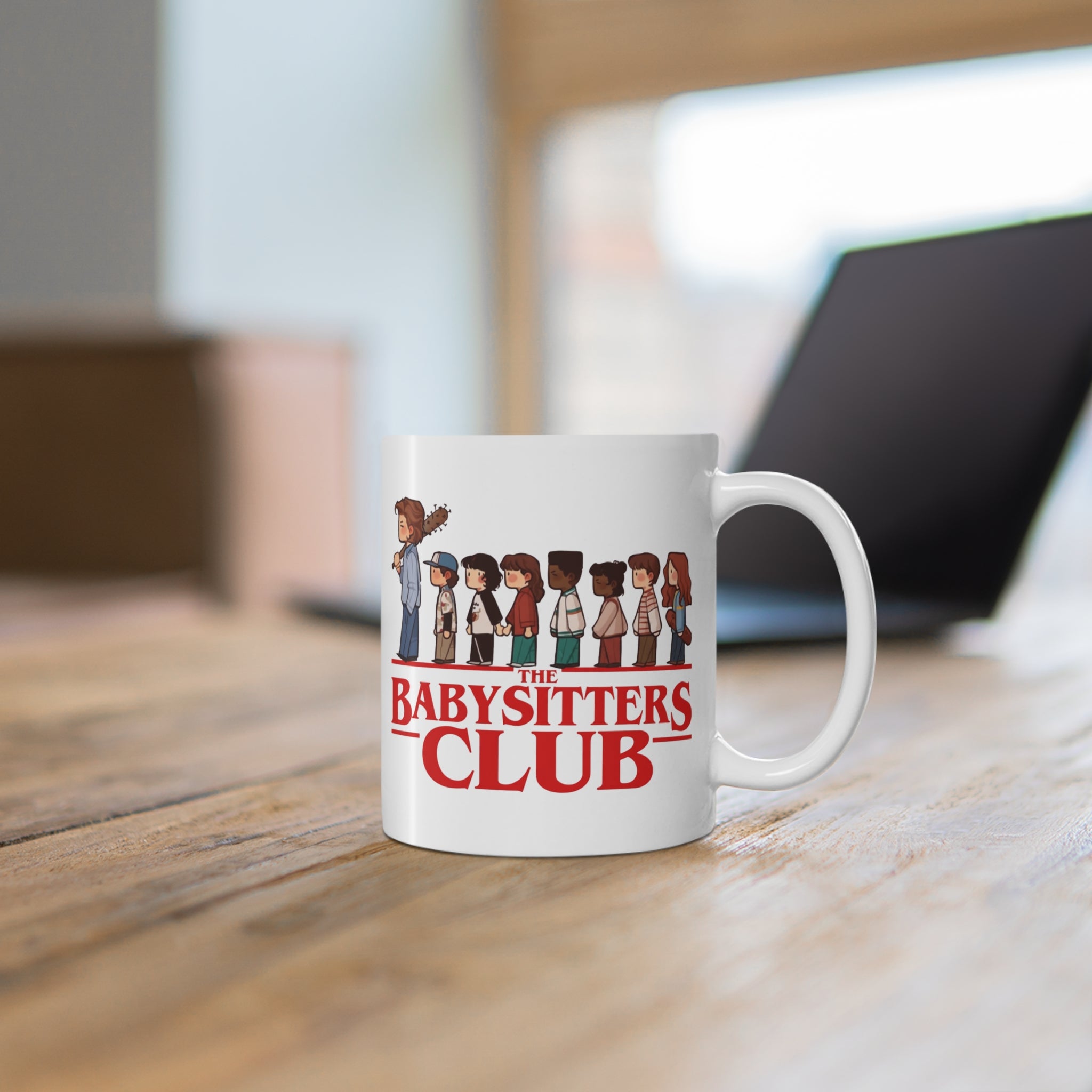 The Babysitters Club Stranger Things Mug Fan Merchandise