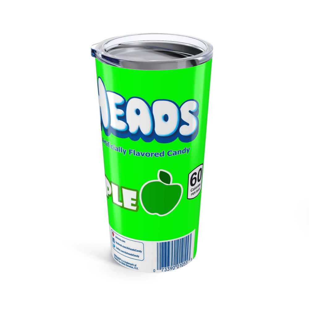 AirHeads Inspired 20oz Travel Coffee tumbler Mug with straw stainless steel - East Coast Gifts