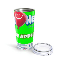 AirHeads Inspired 20oz Travel Coffee tumbler Mug with straw stainless steel - East Coast Gifts