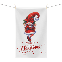 Christmas Girl Gnome Towel – Cute & Cozy Holiday Kitchen Decor - East Coast Gifts