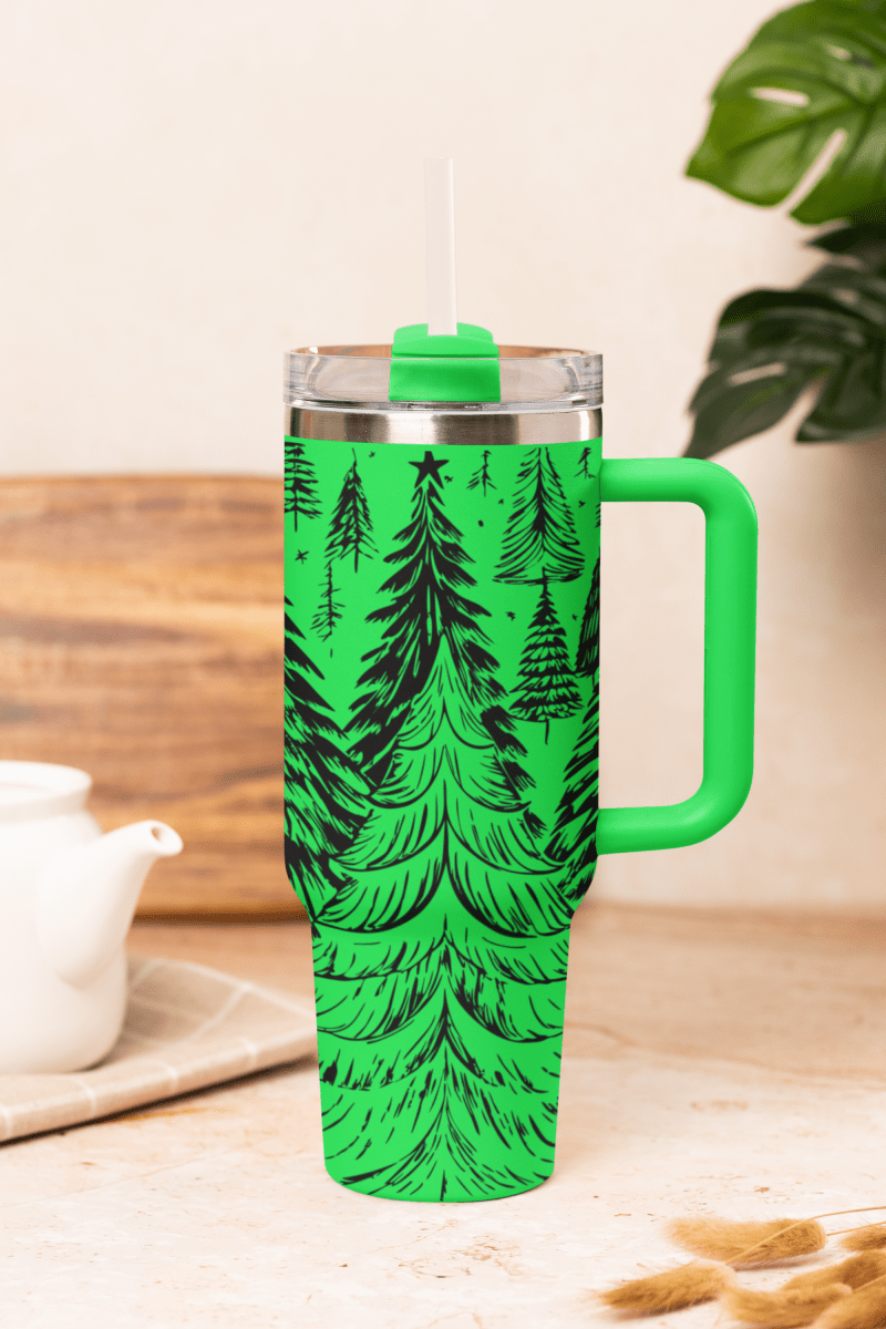 Christmas Tree Forest 40oz Tumbler - East Coast Gifts