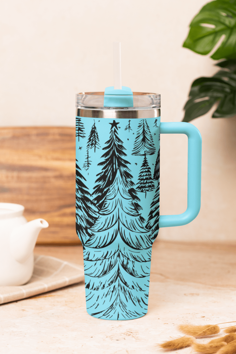 Christmas Tree Forest 40oz Tumbler - East Coast Gifts