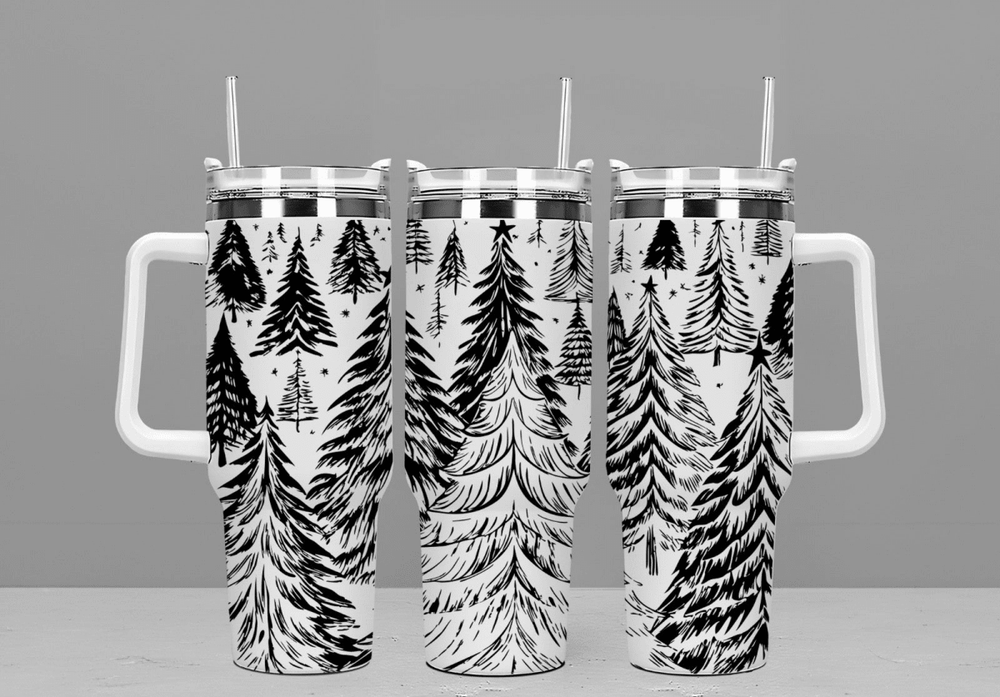Christmas Tree Forest 40oz Tumbler - East Coast Gifts
