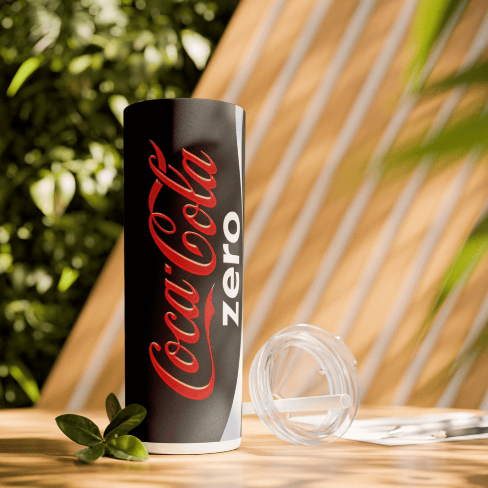 Cola Dr Pepper Fanta Sprite Fizzy Drinks 20oz Skinny Travel Tumbler With Lid - East Coast Gifts