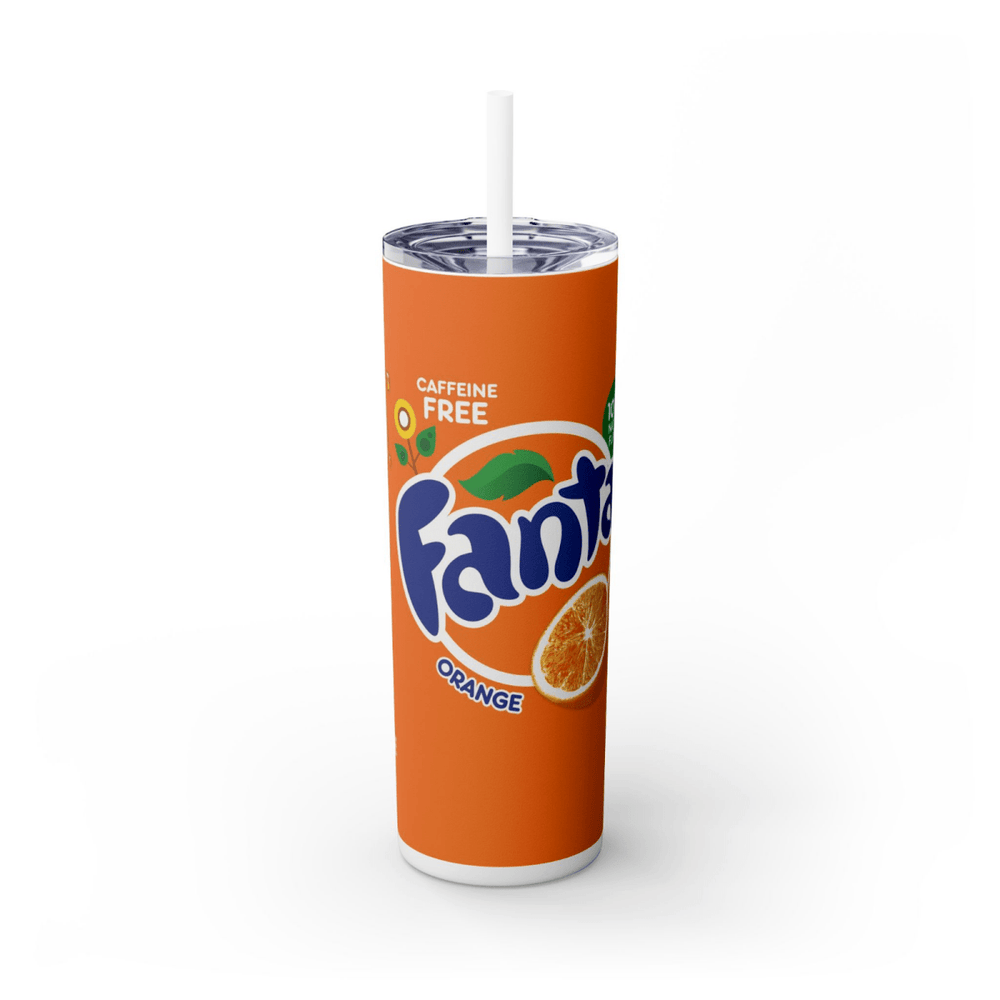 Cola Dr Pepper Fanta Sprite Fizzy Drinks 20oz Skinny Travel Tumbler With Lid - East Coast Gifts