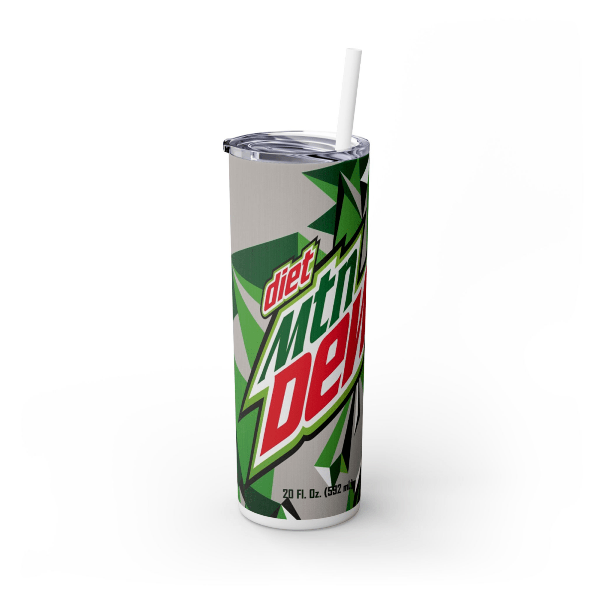 Cola Dr Pepper Fanta Sprite Fizzy Drinks 20oz Skinny Travel Tumbler With Lid - East Coast Gifts