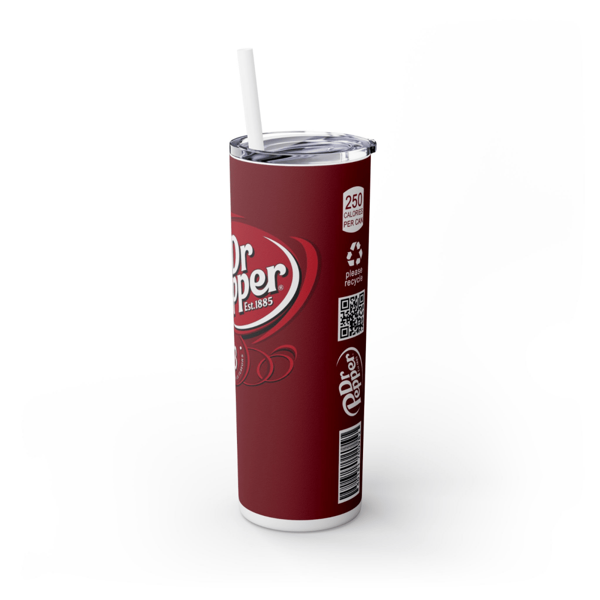 Cola Dr Pepper Fanta Sprite Fizzy Drinks 20oz Skinny Travel Tumbler With Lid - East Coast Gifts