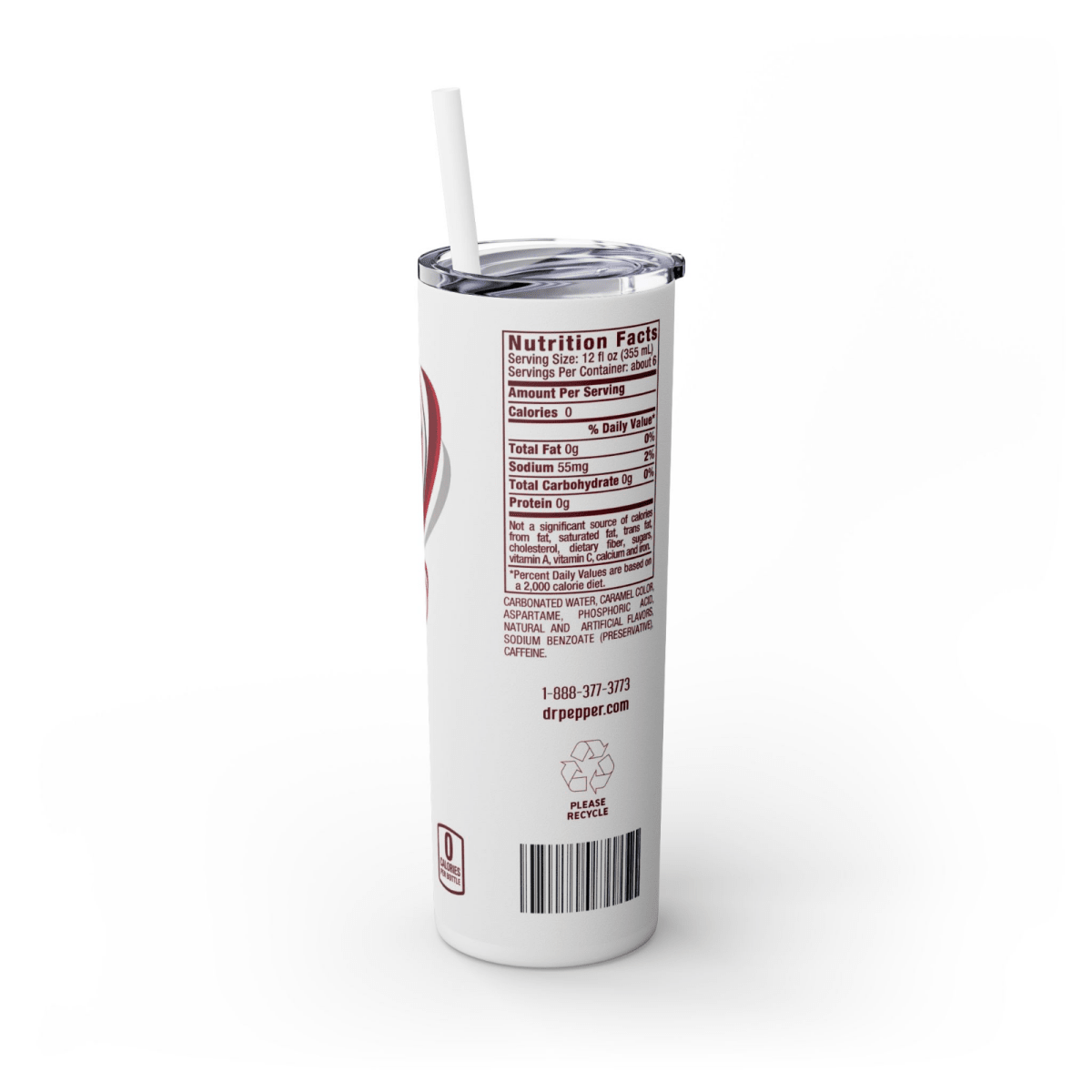 Cola Dr Pepper Fanta Sprite Fizzy Drinks 20oz Skinny Travel Tumbler With Lid - East Coast Gifts