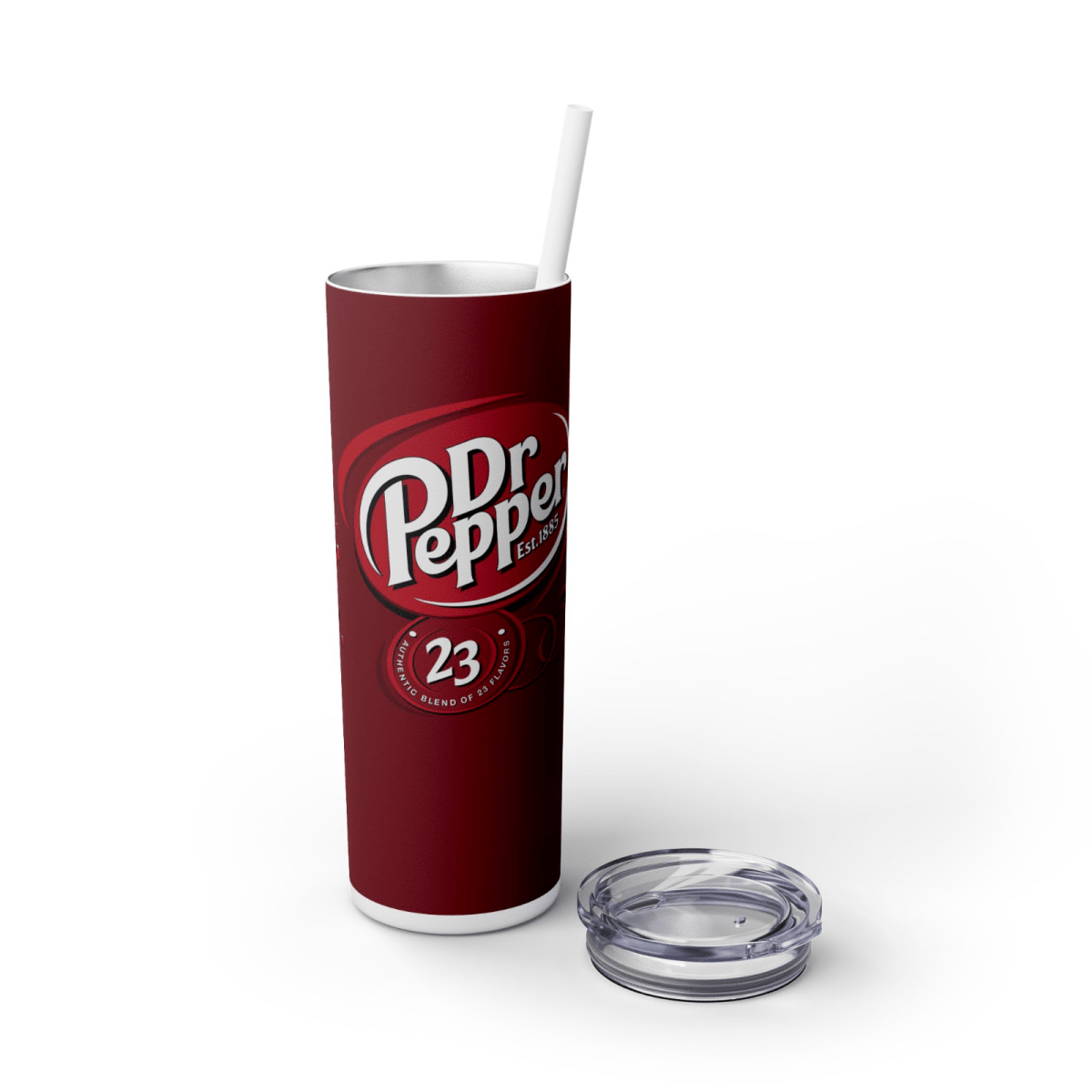Cola Dr Pepper Fanta Sprite Fizzy Drinks 20oz Skinny Travel Tumbler With Lid - East Coast Gifts