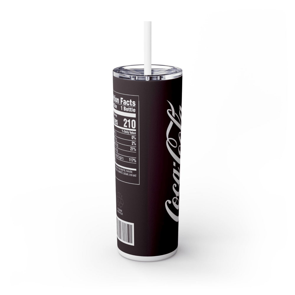 Cola Dr Pepper Fanta Sprite Fizzy Drinks 20oz Skinny Travel Tumbler With Lid - East Coast Gifts
